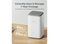 Reolink Home Hub med 2x Argus 3 Ultra 4K kamera Overvågningskameraer