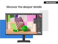 Samsung 32" ViewFinity S8 4K skærm S32D800 Skærme