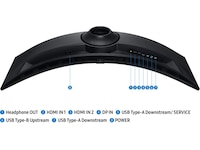 Samsung 49" Odyssey G9 curved gamingskærm S49FG910 Gamingskærme