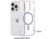 iiglo iPhone 16 Pro Magnetic Silikone cover (gennemsigtig) Mobilcover