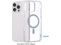 iiglo iPhone 16 Pro Max Magnetic Clear Case (gennemsigtig) Mobilcover