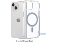 iiglo iPhone 15 Magnetic Silikone cover (gennemsigtig) Mobilcover