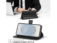 iiglo Galaxy S25+ 2-i-1 Wallet cover (sort) Mobilcover