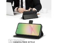 iiglo Galaxy A56 2-i-1 Wallet cover (sort) Mobilcover