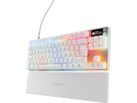 SteelSeries Apex Pro TKL Gen 3 gamingtastatur (hvid) Gamingkeyboard