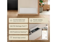 Mill Glass Smart WiFi Gen 4 panelovn 500W Varmepaneler