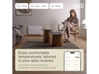 Mill Invisible Smart WiFi Gen 4 panelovn 700W (hvid) Varmepaneler