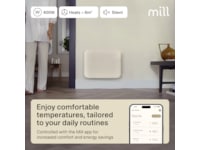 Mill Invisible Smart WiFi Gen 4 panelovn 400W Varmepaneler