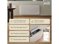 Mill Invisible Smart WiFi Gen 4 panelovn 1500W Varmepaneler
