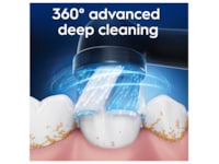 Oral-B iO Ultimate Clean børstehoveder 3 stk. (sort) Tandbørstehoveder