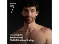 Braun Series 7 All-in-One grooming-sæt (blå) Hårtrimmer