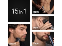 Braun Series 7 All-in-One grooming-sæt (blå) Hårtrimmer