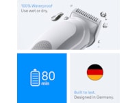 Braun Series 3 kropstrimmer (grå) Barbermaskine