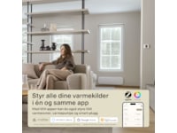 Mill Smart WiFi Gulvtermostat (mat hvid) Tilbehør til varme