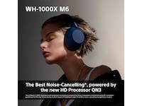 Sony WH-1000XM6 Trådløse høretelefoner, Over-Ear (sort) Høretelefoner