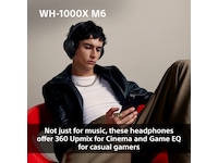 Sony WH-1000XM6 Trådløse høretelefoner, Over-Ear (sort) Høretelefoner