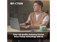 Sony WF-C710N Trådløse høretelefoner, Earbuds med mikrofon (blå) In-ear høretelefoner