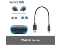Sony WF-C710N Trådløse høretelefoner, Earbuds med mikrofon (blå) In-ear høretelefoner
