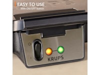 Krups FDK Iconic Sandwich Maker (stål) Toaster