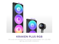 NZXT Kraken Plus 360 RGB Køler (sort) CPU - Vandkøling