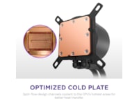 NZXT Kraken Plus 360 RGB Køler (sort) CPU - Vandkøling