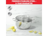 Tefal Intuition 7-delers grydesæt rustfrit stål B864S734 Tilbehør til komfurer, kogeplader og ovne