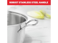 Tefal Intuition 7-delers grydesæt rustfrit stål B864S734 Tilbehør til komfurer, kogeplader og ovne