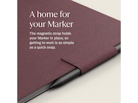 reMarkable Paper Pro Book Folio (bordeaux) Tilbehør til digitale paper