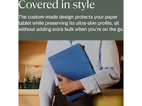 reMarkable Paper Pro Book Folio (kobolt) Tilbehør til digitale paper