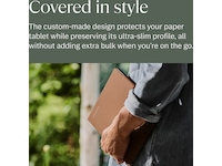 reMarkable Paper Pro Book Folio (brun) Tilbehør til digitale paper