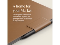 reMarkable Paper Pro Book Folio (brun) Tilbehør til digitale paper