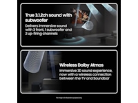 Samsung HW-QS710F soundbar med subwoofer (2025) Soundbars