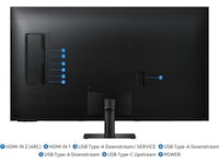 Samsung 43" 4K smart skærm M7 43FM702 Skærme