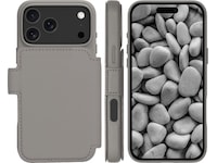 dbramante1928 iPhone 17 Pro Max Lynge 2-i-1 Wallet cover (river stone) Mobilcover