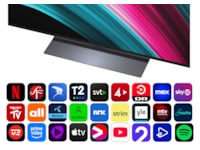 LG 65" C5 AI 4K OLED Smart TV (2025) + Soundbar 60 - 69 tommer TV