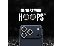 PanzerGlass iPhone 17 Pro / 17 Pro Max / 16 Pro / 16 Pro Max Hoops Linsebeskytter (glitter gold) Skærmbeskyttelse mobiltelefon