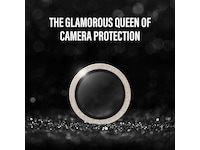 PanzerGlass iPhone 17 Pro / 17 Pro Max / 16 Pro / 16 Pro Max Hoops Linsebeskytter (glitter gold) Skærmbeskyttelse mobiltelefon