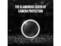 PanzerGlass iPhone 17 Pro / 17 Pro Max / 16 Pro / 16 Pro Max Hoops Linsebeskytter (glitter silver) Skærmbeskyttelse mobiltelefon