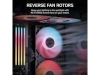 Corsair RS120-R ARGB PWM Reverse Ventilator 3pk (sort) Blæsere