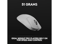 Logitech Pro X Superlight 2c trådløs gamingmus (hvid) Gamingmus