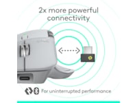 Logitech MX Master 4 Trådløs Ergonomisk Mus (lysegrå) Mus