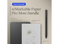 reMarkable Paper Pro 7.3" inkl. Marker Plus & Book Folio (sort skind) Digitale paper