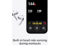 Apple AirPods Pro 3 trådløse ørepropper, in-ear (hvid) In-ear høretelefoner