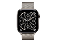 Apple Watch Series 11 GPS + LTE 42mm Titanium (naturlig) Smartwatches