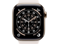 Apple Watch Series 11 GPS + LTE 46mm Titanium (guld) Smartwatches