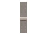 Apple Watch 46mm Milanese Loop (natural) Rem
