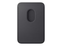 Apple iPhone FineWoven-kortholder med MagSafe (sort) Mobilcover