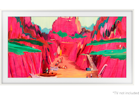 Samsung 85" ramme til The Frame og The Frame Pro (2021-2025, Hvid) TV-rammer & tilbehør