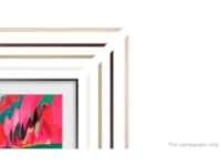 Samsung 75" ramme til The Frame og The Frame Pro (2021-2025, Beige Wood) TV-rammer & tilbehør