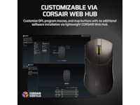 Corsair Sabre v2 Pro Ultralight Trådløs Gaming Mus (hvidt) Gamingmus